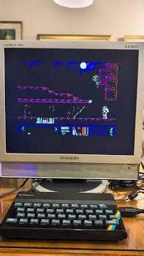 The Sword of Ianna en la Omni 128 HQ (clon de ZX Spectrum) 2/3 #retrogaming #zxspectrum