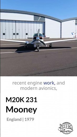 1979 Mooney M20K 231 FOR SALE - Fast, Efficient IFR Cross-Country Aircraft