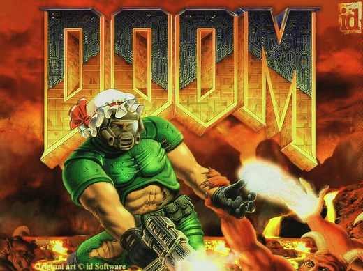 使用东方音源后的DOOM E1M1