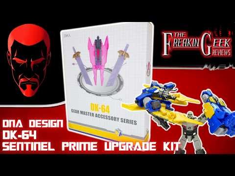 RIP 'EM! | DNA Design DK-64 SENTINEL PRIME (TF One) UPGRADE KIT: EmGo's Transformers Reviews