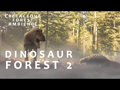 Dinosaur Forest 2 - Dinosaur Ambience - Jurassic Park Ambience - Dinosaur and Forest Sounds