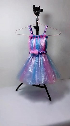 DIY Dress Making with Plastic Bags