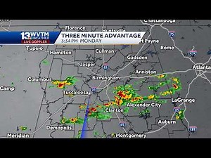 WVTM 13 Live Doppler Radar is tracking storms in central Alabama