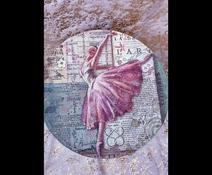 #decoupage #decoupagecourse #stamperia #stamperiaricepaper #ricepaper #diy #handmade #decoupageworkshop | Beadtlesweet