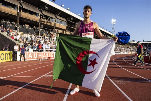 Meet Djamel Sedjati, the third fastest 800m runner in history who is a favorite for the gold medal at Paris Olympics 2024