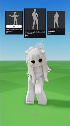 roblox cute shake dance emote #roblox #roblox #robloxdressup #robloxedit #cutecore