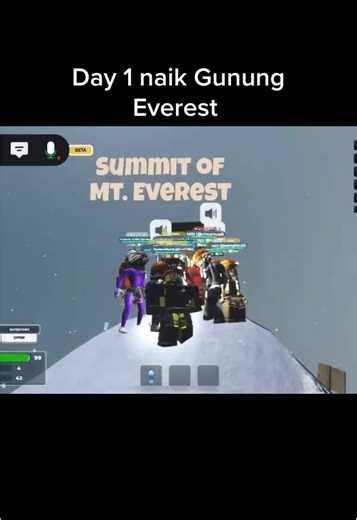 Naik Gunung Everest dalam Roblox: Pengalaman Seru