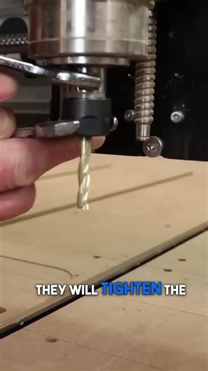 Stop over-tightening your CNC bits! Proper tightening prevents damage and ensures better grip. Just tighten until it stops, then give it one more gentle nudge—no white knuckles needed! Save your machine and get perfect cuts every time. Watch out for common mistakes! #CNC #CNCWoodworking #CNCRouter #CNCtips #Woodworking #DIY #Bits #IDCWoodcraft | IDC Woodcraft