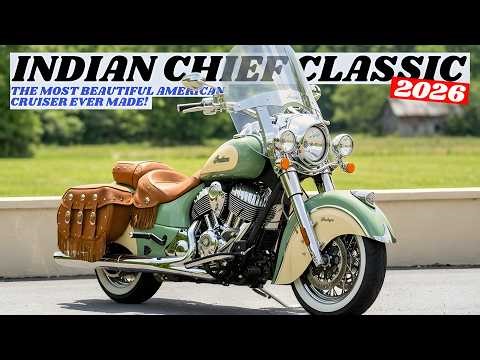 Indian Chief Classic (2026) : The Most BEAUTIFUL American Cruiser Ever Made!