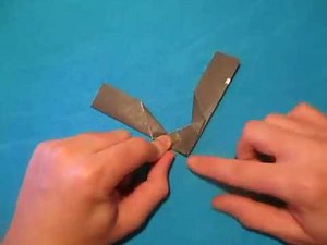 Origami Balancing Eagle Tutorial