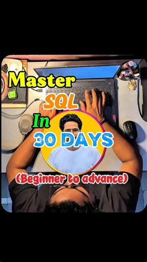 30 Days master sql #coding #edms #databasemanagement #freefire
