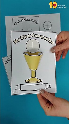 First Communion 3D Craft