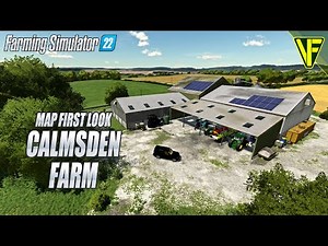 We've Been Waiting For This! Calmsden Farm For Farming Simulator 22 1st Look!