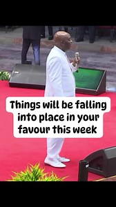 24K views · 1.1K reactions | Things will be falling into place in your favour this week! Bishop David Oyedepo | NDEPO TV | Facebook