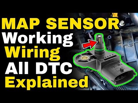 MAP SENSOR Working | Wiring | All DTC Explained | Symptoms