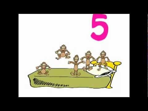 Five Little Monkeys Jumping on the Bed - Original Song