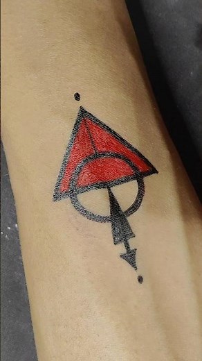 How to make a tattoo art idea .....#shorts #tattoo #art #inkday #inkedart