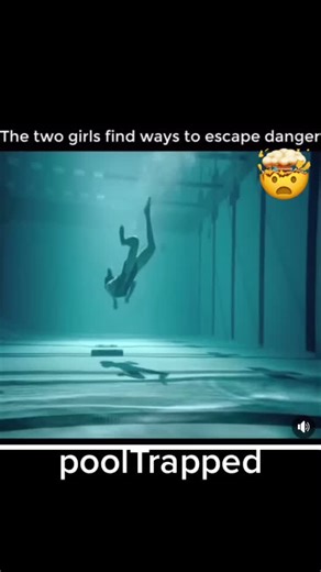 Two Women Trapped in Pool Scene from 12 Feet Deep Movie