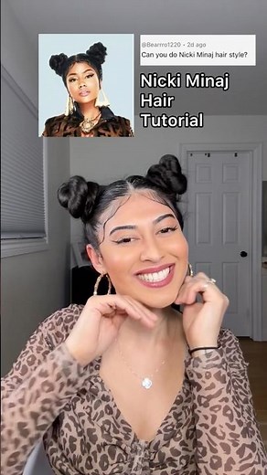 NICKI MINAJ HAIR TUTORIAL #hairtutorial #hairinspo #hairstyle #nickiminaj #hairtransformation