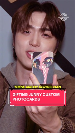 Gifting JUNNY Custom Photocards Inspired by Artists