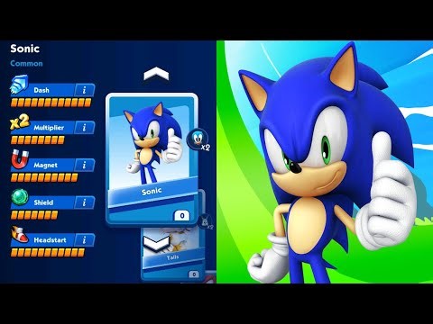 SONIC DASH NEW UPDATE 2023 GAMEPLAY #1 - SONIC