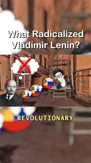 What Radicalized Vladimir Lenin #history #countryballs #vladimirlenin