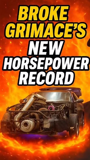 15 reactions | Grimace just went FULL SEND on the dyno… and broke its own record again.  Flames, boost, and the nastiest pull we’ve ever filmed — this one had the whole shop losing it. You’re not ready for the new number…  Full horsepower reveal is on YouTube. ➡️ Link in bio —https://youtu.be/4RSgaxl_q5I?si=RvJQPcfxD_vpS2qj #PowerhouseMobileDyno #Grimace #DynoPull #TurboLife #CarReels #Boosted #MustangLife #RecordBreaker | Powerhouse Mobile Dyno | Facebook