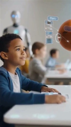 Meet the AI Robot Teacher of the Future Classroom