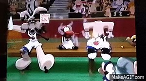 Space Jam - Injured bench on Make a GIF