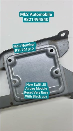 38910-54T40 New Swift Airbag Module J8 Reset Very Easy With Cg100 Programmer #airbag #ytshorts