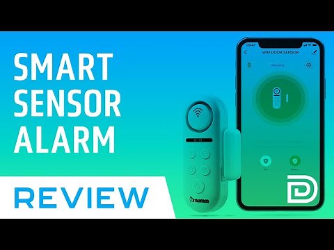 BRAUMM WiFi Smart Door Window Sensor Alarm Review Works With Alexa
