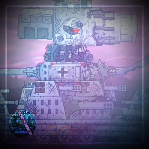 Karl-44 Vs KV-44🔥 ft. ‪@Arseny_TM‬ #gerand #ww2 #gerandtank #history #cartoonsabouttanks #edit