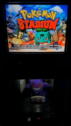 POKEMON STADIUM N64 #nintendo #retrogaming #videogames #n64 #pokemon