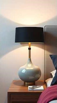 Modern Contemporary Bedside Lamps | Stylish Lighting Ideas for Your Bedroom | #2 ✨