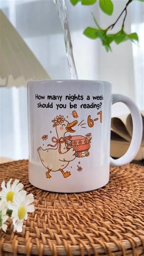 ⚠️🤓 Warning: May Cause Late Nights & Glowing Kindle Batteries! Customize this mug and wear your reading obsession like a badge of honor. 🥳🔖https://dreamlygifts.com/products/how-many-nights-a-week-should-you-be-reading-6-7-personalized-mug-375 | Dreamly Gifts Store
