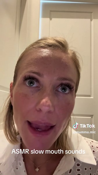 ASMR Slow Mouth Sounds for Relaxation