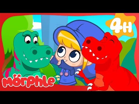 Dinosaurs In The Park! | Morphle's Magic Universe 🌌 | Adventure Cartoons for Kids