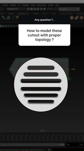 3D Artist | Freelancer on Instagram: "Adding clean grill details on a circular surface in Maya 🔥 Perfect for product ads, CGI renders & high-end 3D modeling. Perfect topology = Perfect textures 👌 #3DModeling #ProductAnimation #CGIAds #MayaTips"