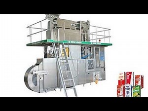 Tetra Pak Machine, Aseptic Brick Carton Juice Filling Machine, Tetra Pack Packing Machine #tetrapak