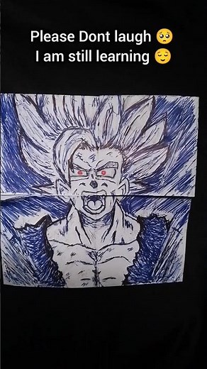 Goku mastered ultra instinct art | endless card art 🤯😱 | anime art🤯🤯🤯