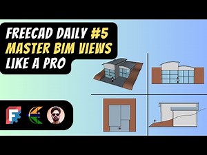 FreeCAD Daily #5: Mastering BIM Views Like a Pro