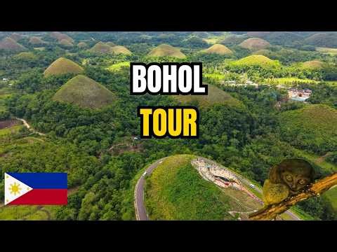Bohol Philippines Travel Vlog: Tarsiers, Rivers & Chocolate Hills!