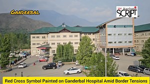 538K views · 5.1K reactions | Red Cross Symbol Painted on Ganderbal Hospital Amid Border Tensions | Ground Reality | Facebook