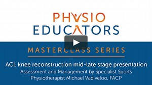 Knee Dysfunction post ACL reconstruction - Michael Vadiveloo FACP