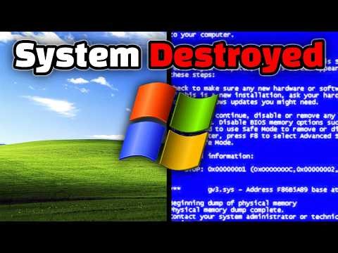 Corrupting every file on Windows XP