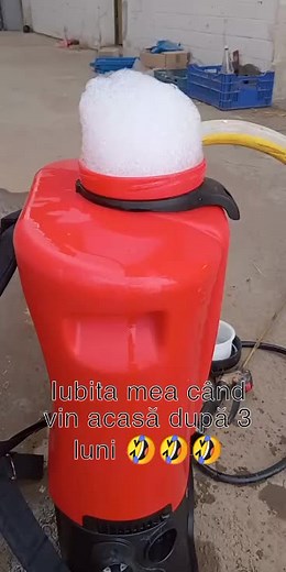 Industrial Foam Dispenser in Action