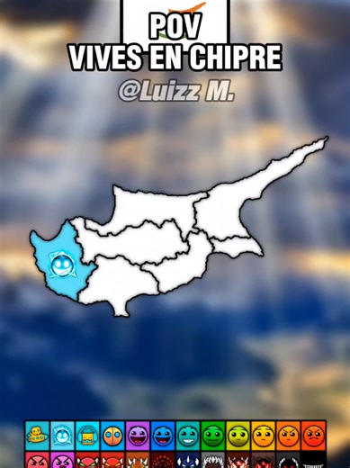 Respuesta a @branyan_brandon Pov: Vives en Chipre 🇨🇾 #mapas #mapping #Cyprus #geography #fypシ゚