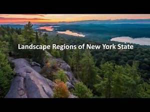 Landscape Regions & Drainage Patterns - NYS PART 1