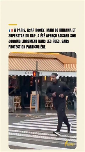 Impact on Instagram: "🏃‍♂️⭐ Footing à Paris sans escorte Dans les rues de la capitale, A$AP Rocky a été aperçu en train de faire son jogging, seul et sans dispositif de sécurité visible. La scène a surpris quelques passants, habitués à voir les célébrités entourées lors de leurs déplacements. #Paris #ASAPRocky #footing #USA #France"