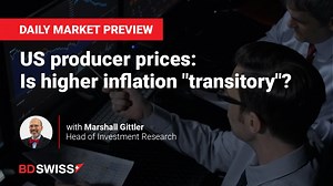 268 reactions | Watch #BDSwiss Daily Market Preview video by #MarshallGittler and topic around "US producer prices: Is higher inflation "transitory"?".  For more in-depth market analysis please visit BDSwiss Research & Analysis Portal: https://bit.ly/3BDGJLu #marketanalysis #fundamentalanalysis #fxmarkets #marketwatch #forex #forextrader | BDSwiss | Facebook